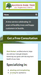 Mobile Screenshot of madisonparktree.com